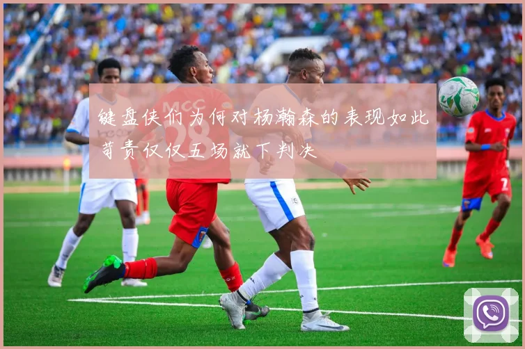 键盘侠们为何对杨瀚森的表现如此苛责仅仅五场就下判决