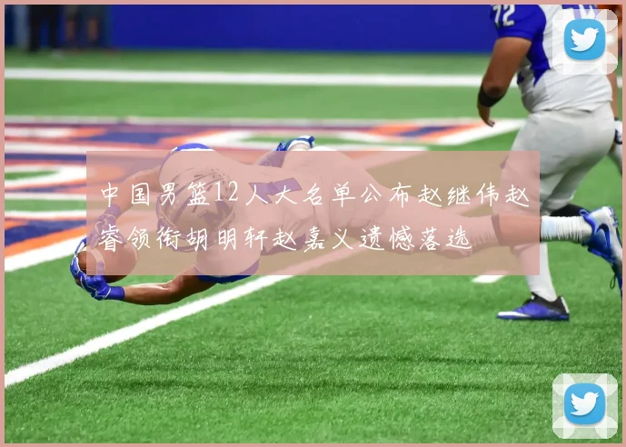 中国男篮12人大名单公布赵继伟赵睿领衔胡明轩赵嘉义遗憾落选